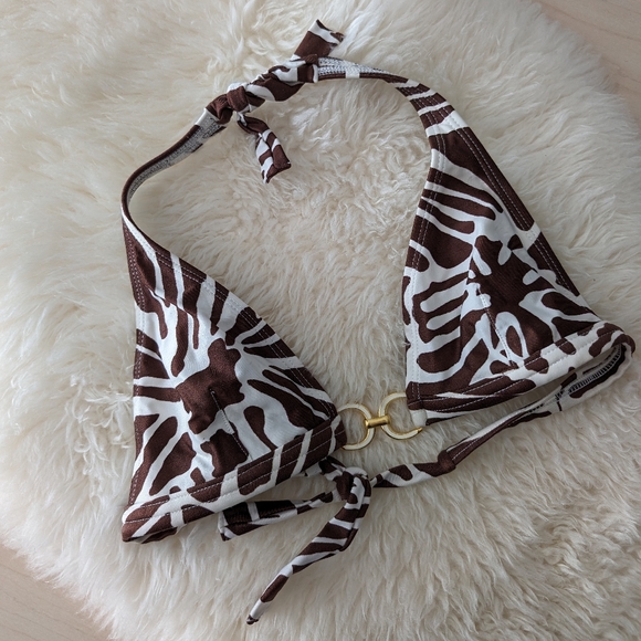 ViX Brazilian Swimwear Halter Bikini Top XS - Picture 5 of 7